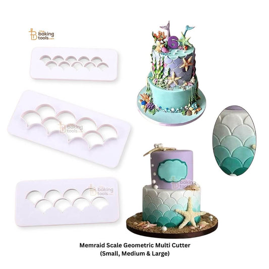 Memraid Scale Geometric Multi Cutter (Small, Medium & Large)