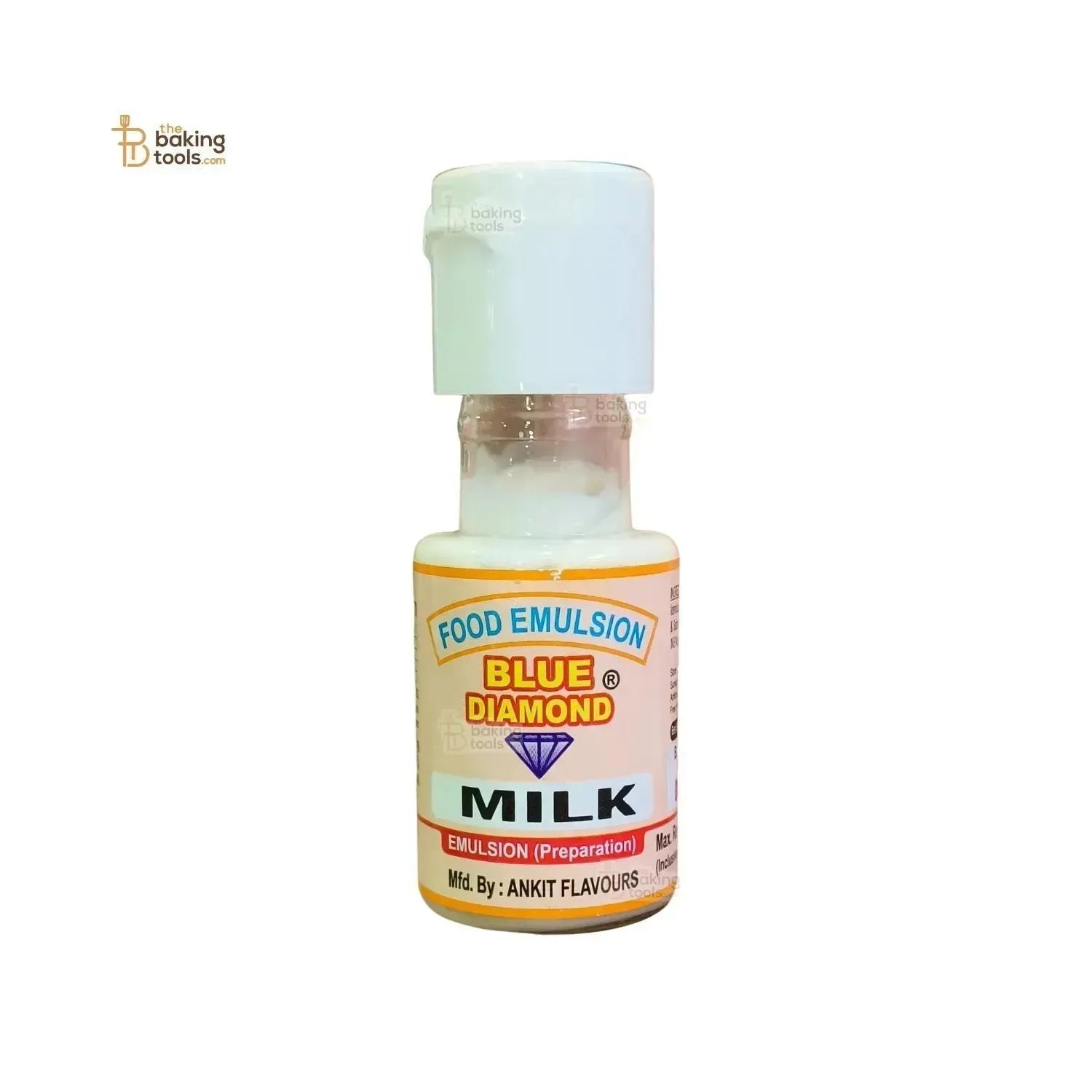 Milk Food Emulsion Blue Diamond - 20 ml - thebakingtools.com