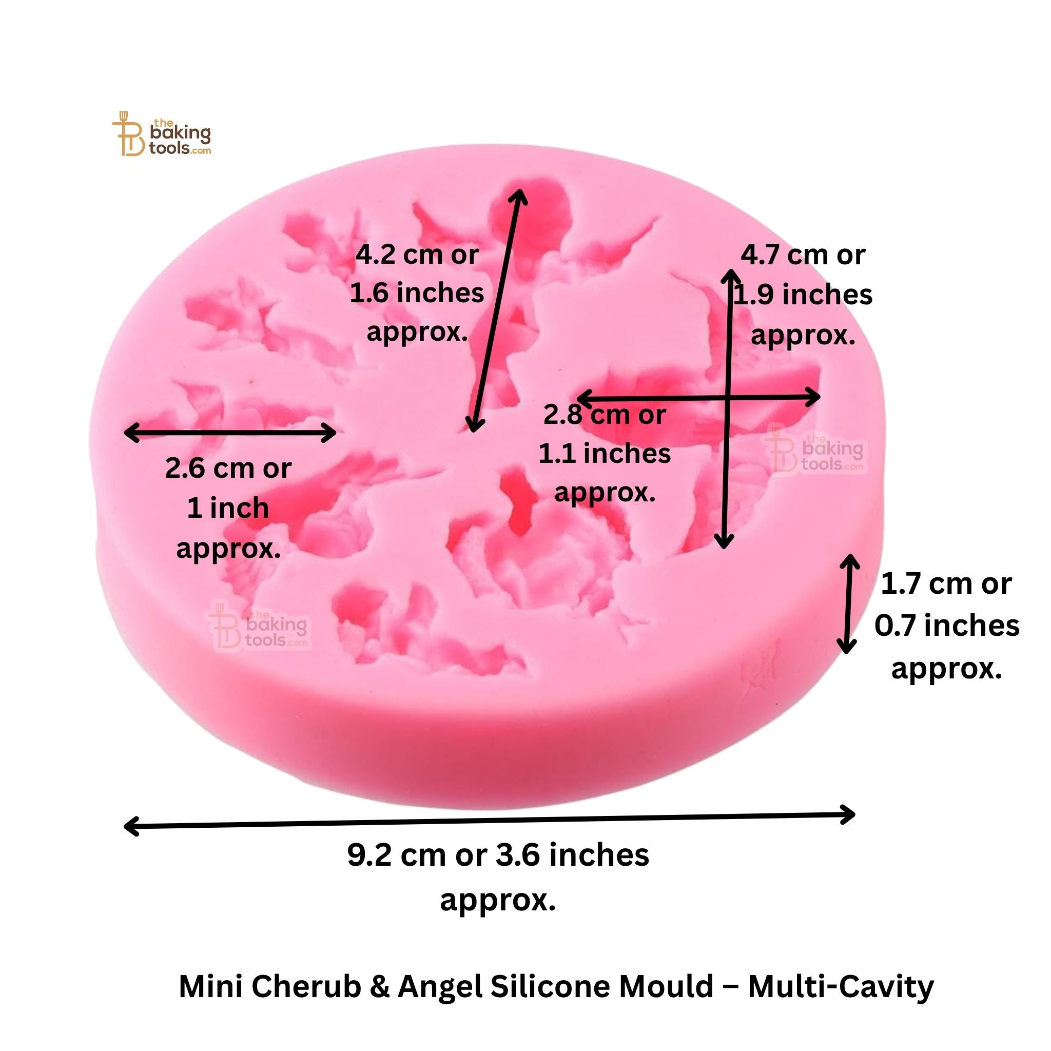 Mini Cherub & Angel Silicone Mould – Multi-Cavity