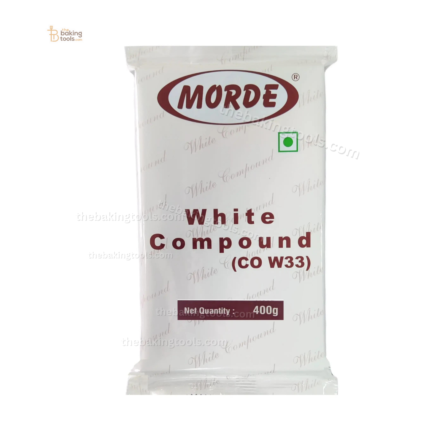 Morde White Compound (CO W33) 400 Gram - thebakingtools.com