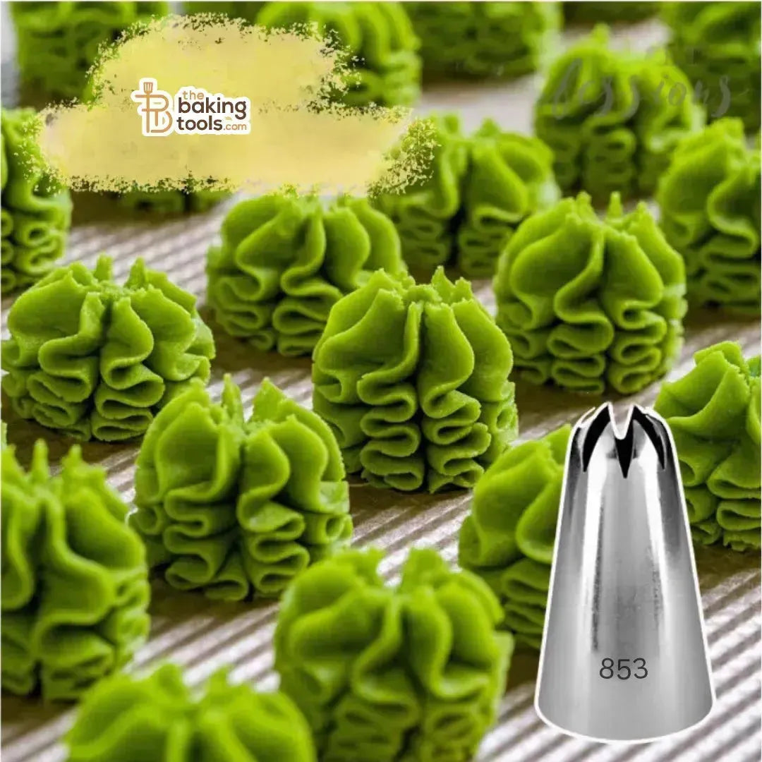Nozzle 853 | 8 Teeth Closed Star Piping Nozzle Tip - thebakingtools.com