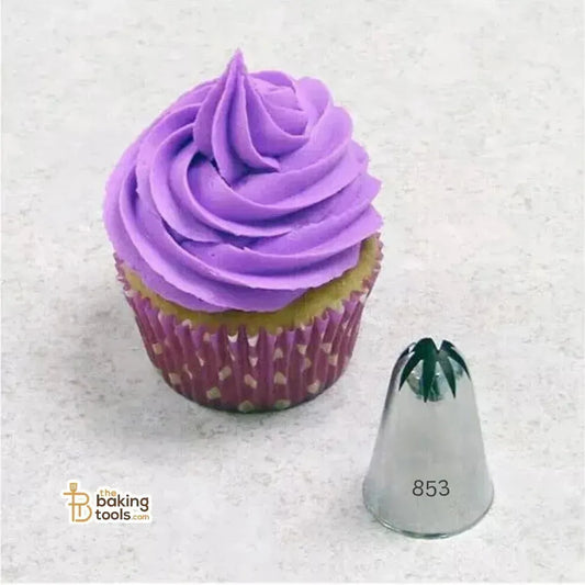 Nozzle 853 | 8 Teeth Closed Star Piping Nozzle Tip - thebakingtools.com