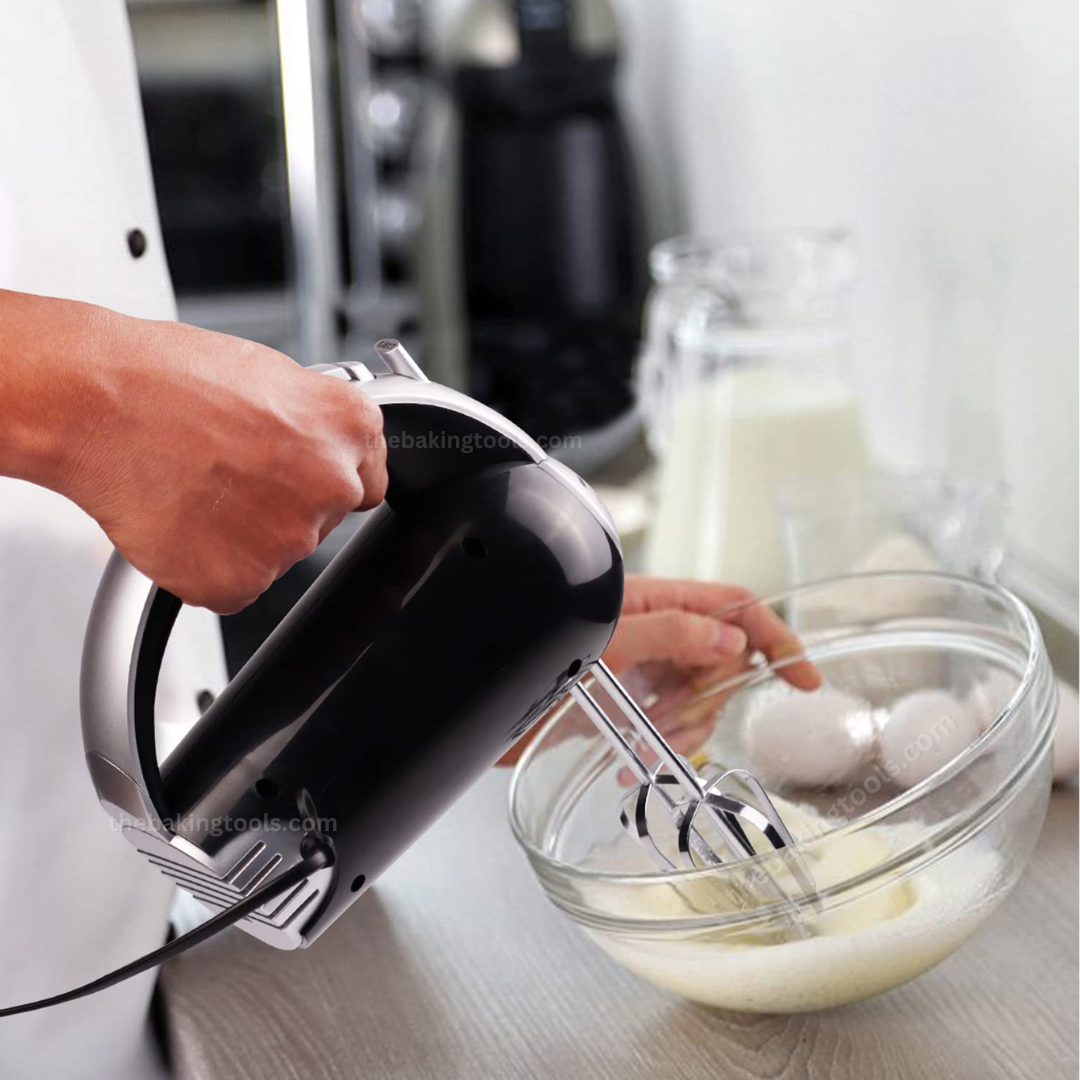 Okayji HM-002 400 Watt 5 Speed Hand Mixer _ the baking tools