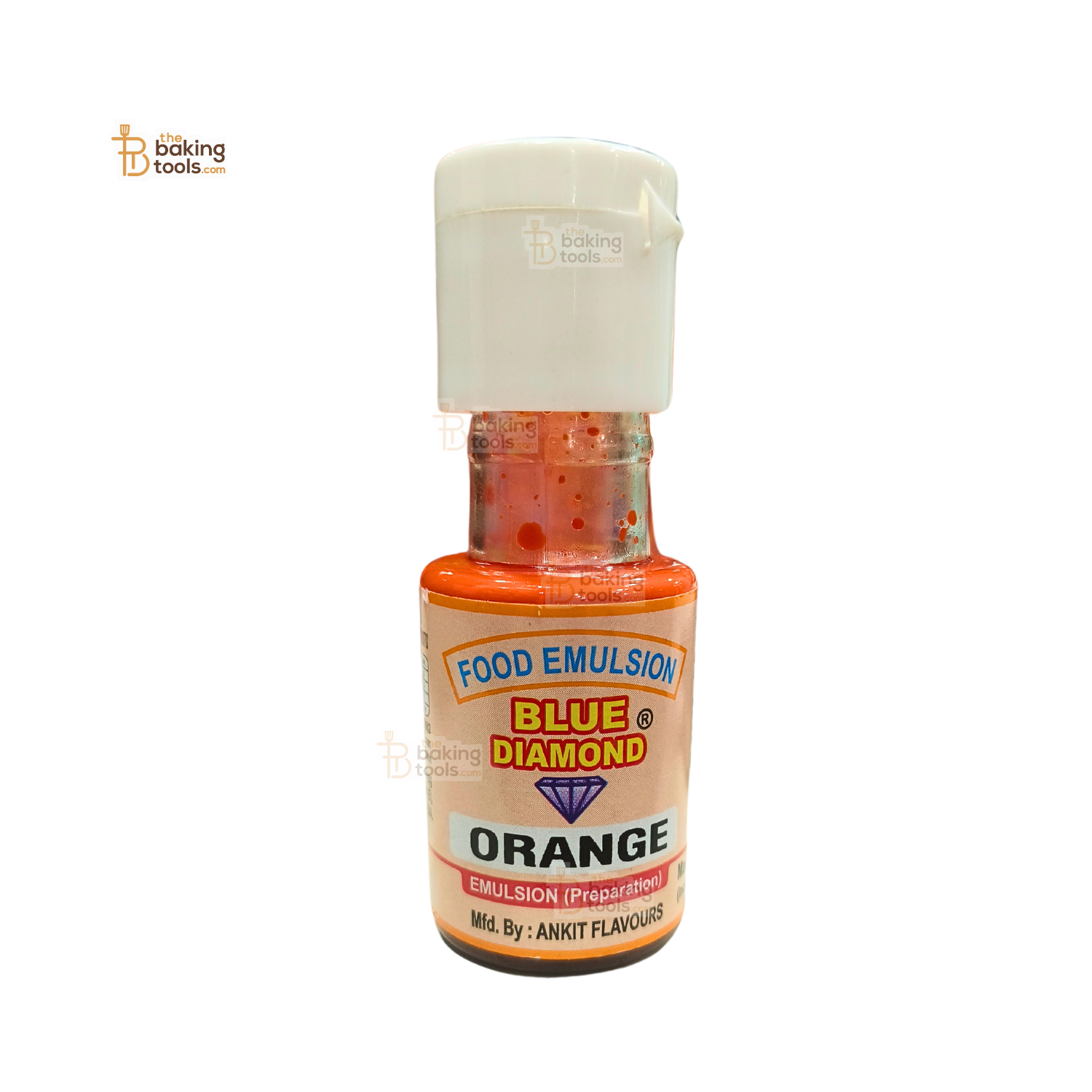 Orange Food Emulsion Blue Diamond - 20 ml _ The Baking Tools