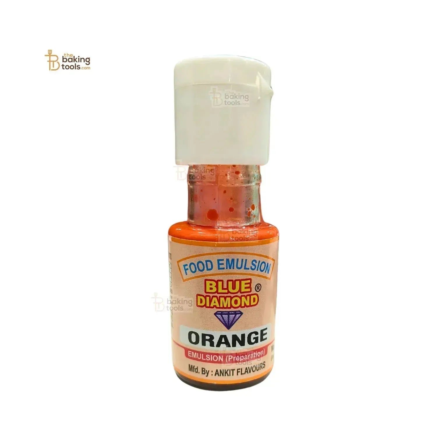 Orange Food Emulsion Blue Diamond - 20 ml - thebakingtools.com