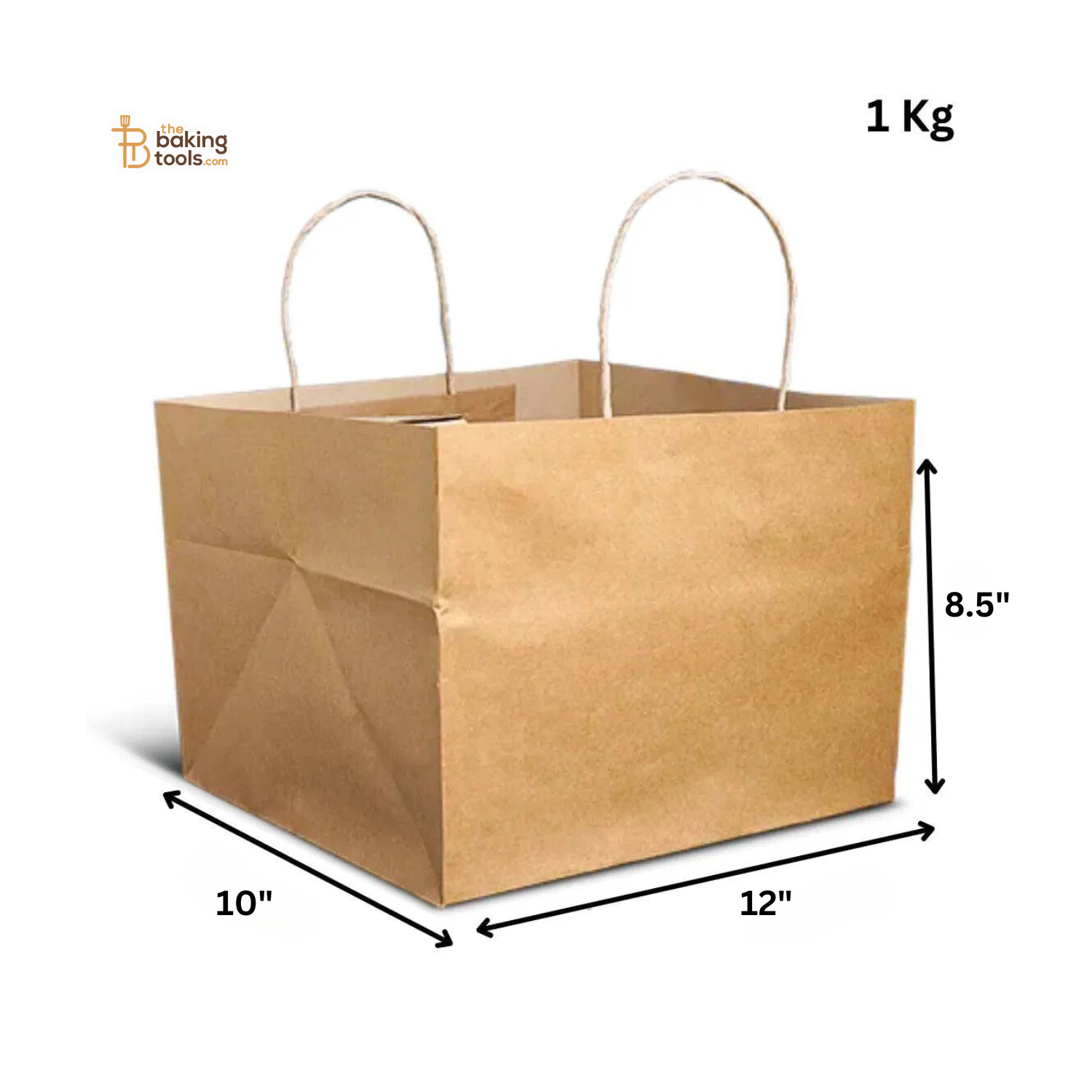 Paper Bag 1 kg Capacity - thebakingtools.com