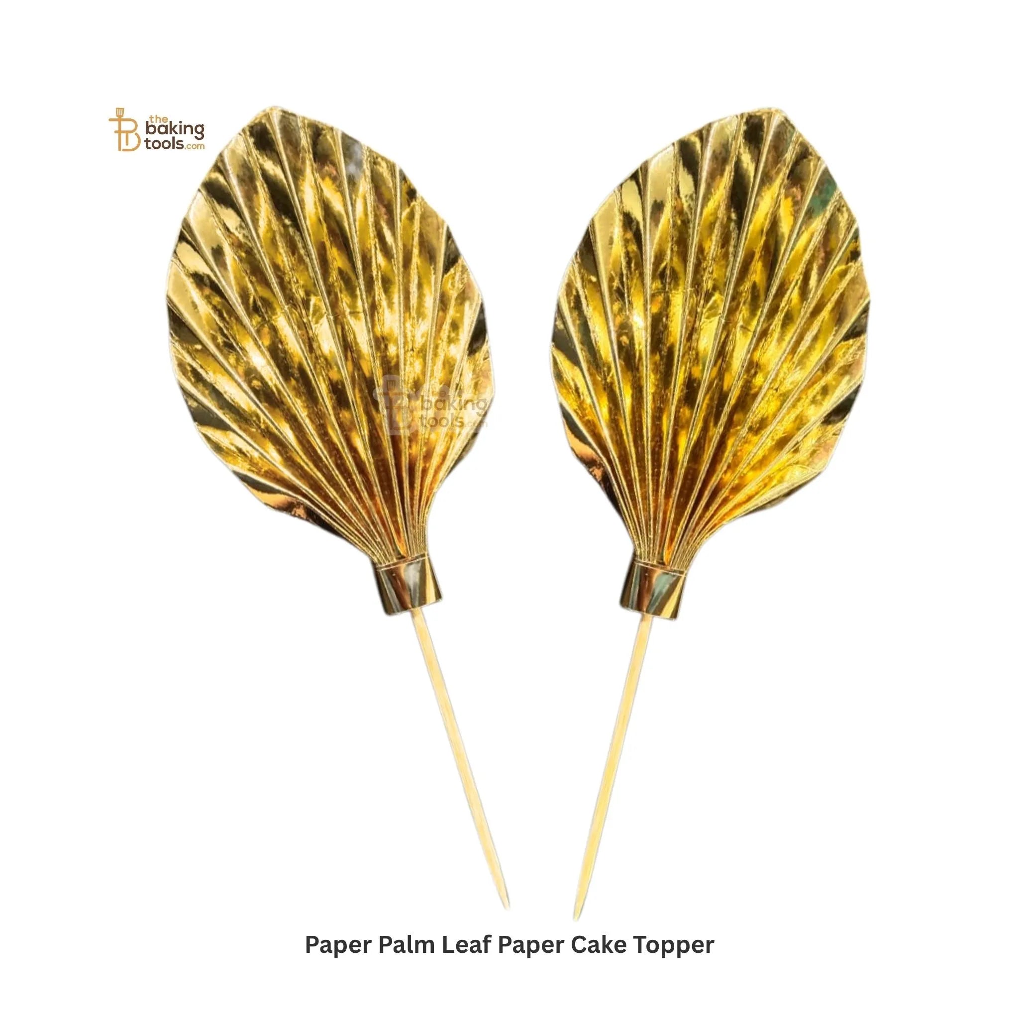 Paper Palm Leaf Paper Cake Topper