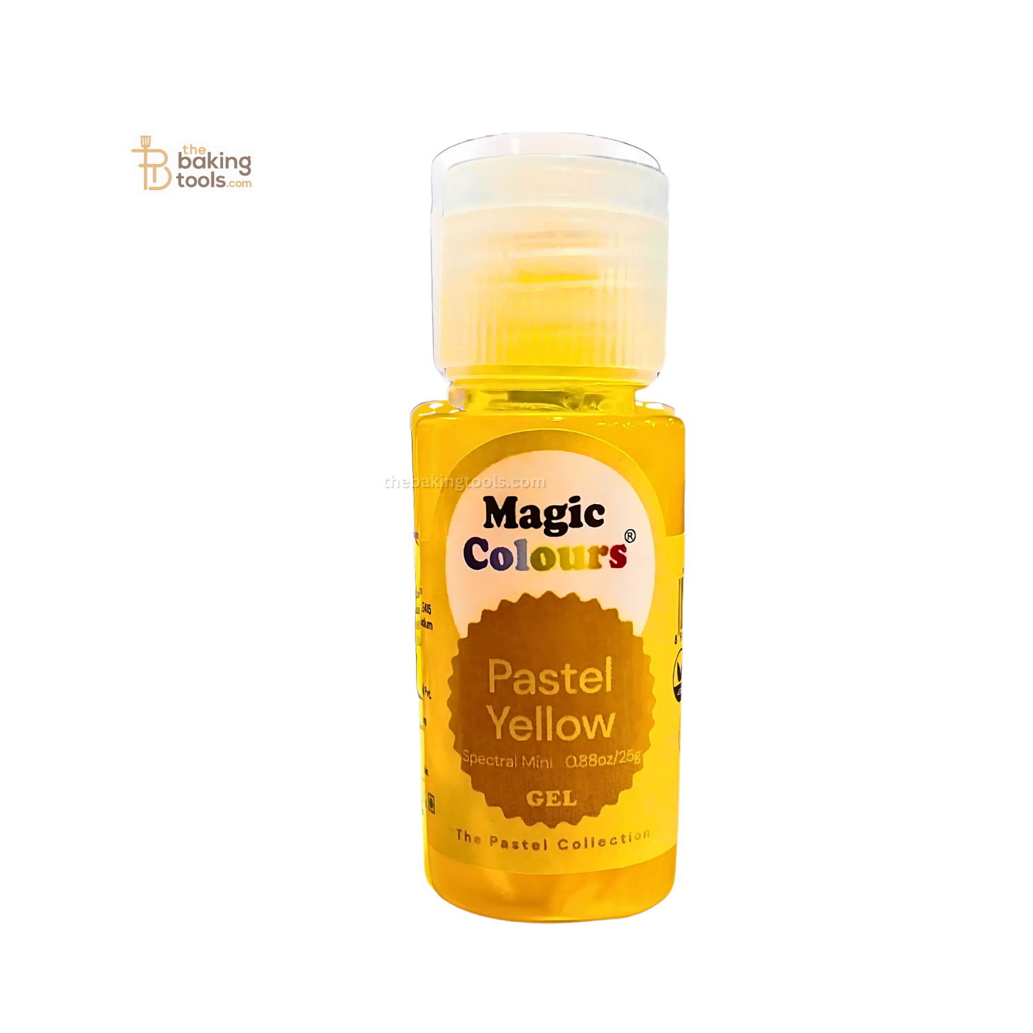 Pastel Yellow Gel Colour Magic Pastel Colour Spectral Mini - 25 grams _ the baking tools (Its just an image of Magic Pastel Yellow Gel Colour Spectral Mini - 25 grams)