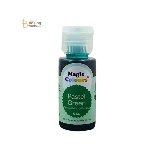 Pastel Green Gel Colour Magic Pastel Colour Spectral Mini - 25 grams - thebakingtools.com