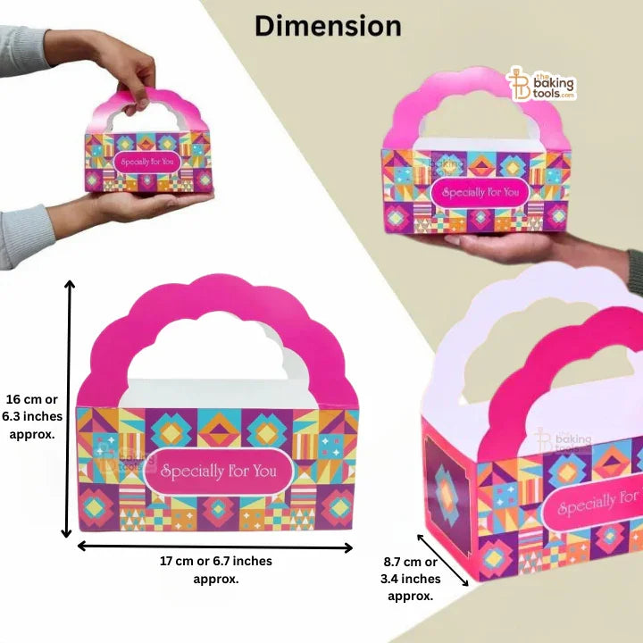 Pink Hamper Box "Specially for You" (Pack of 10) - #1667 B