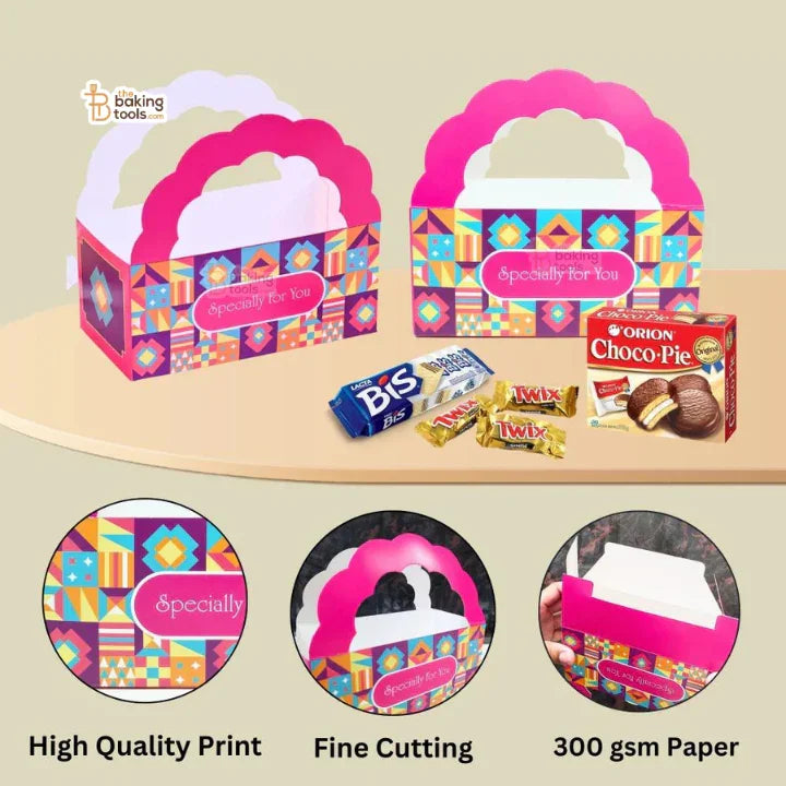 Pink Hamper Box "Specially for You" (Pack of 10) - #1667 B