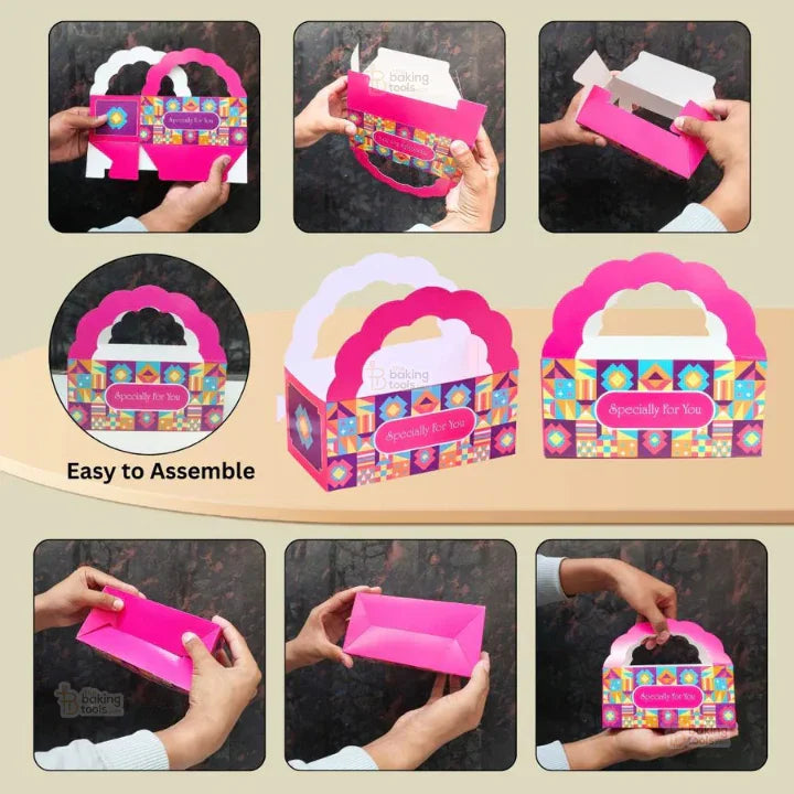 Pink Hamper Box "Specially for You" (Pack of 10) - #1667 B