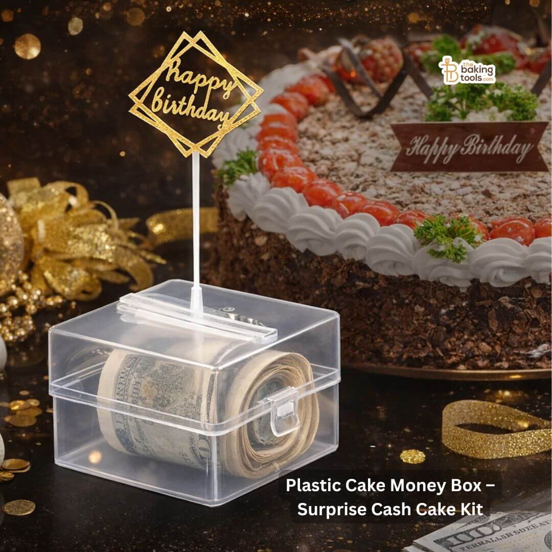 Plastic Cake Money Box – Surprise Cash Cake Kit