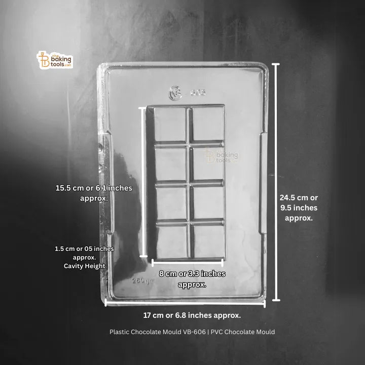 Plastic Chocolate Mould VB-606 | PVC Chocolate Mould