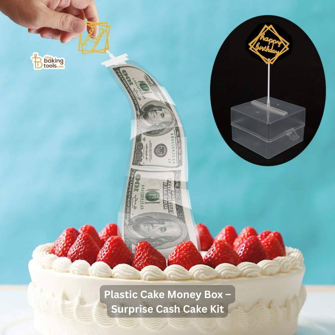 Plastic Cake Money Box – Surprise Cash Cake Kit