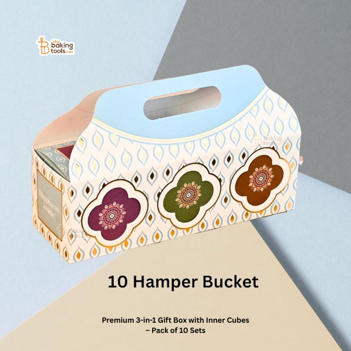 3-in-1 Gift Box with Inner Cubes – Pack of 10 Sets - #1657