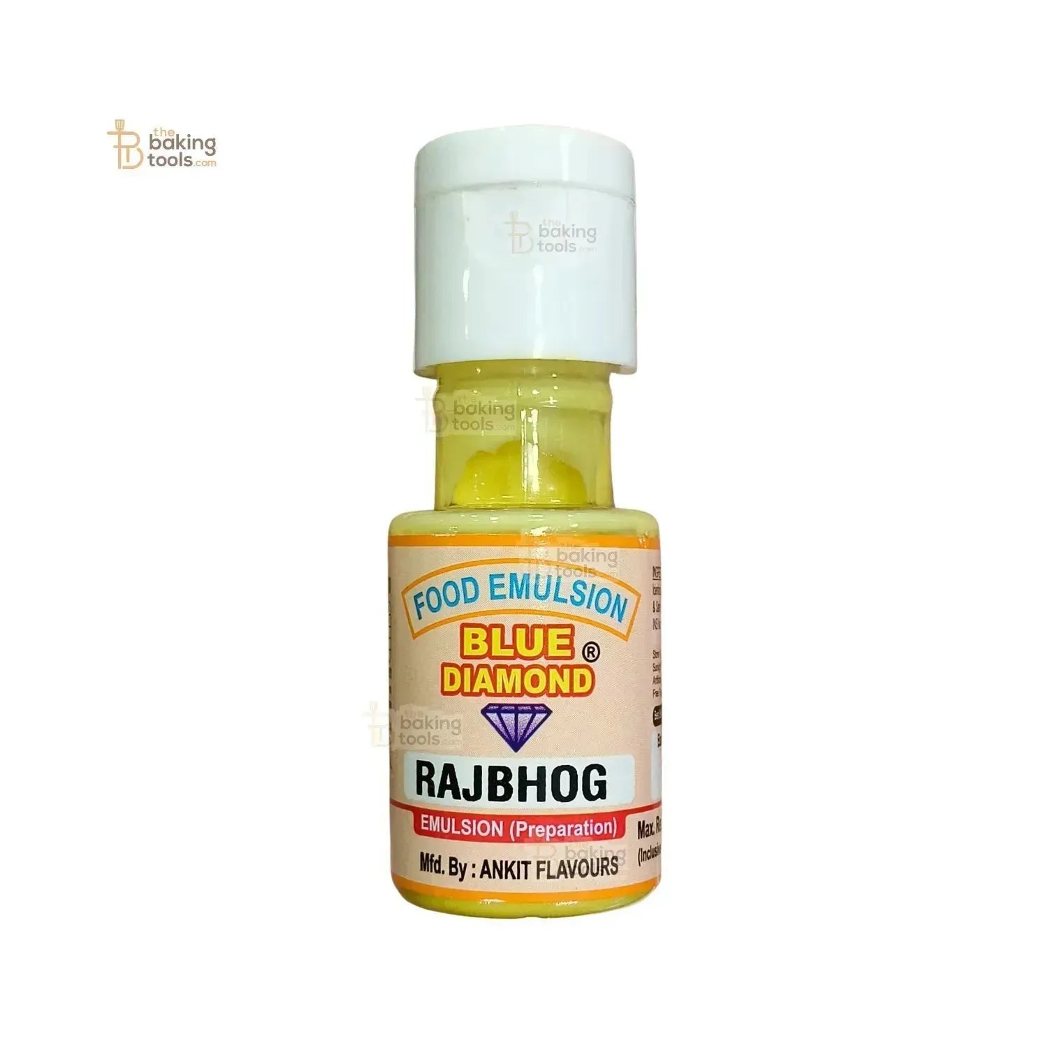 Rajbhog Food Emulsion Blue Diamond - 20 ml - thebakingtools.com