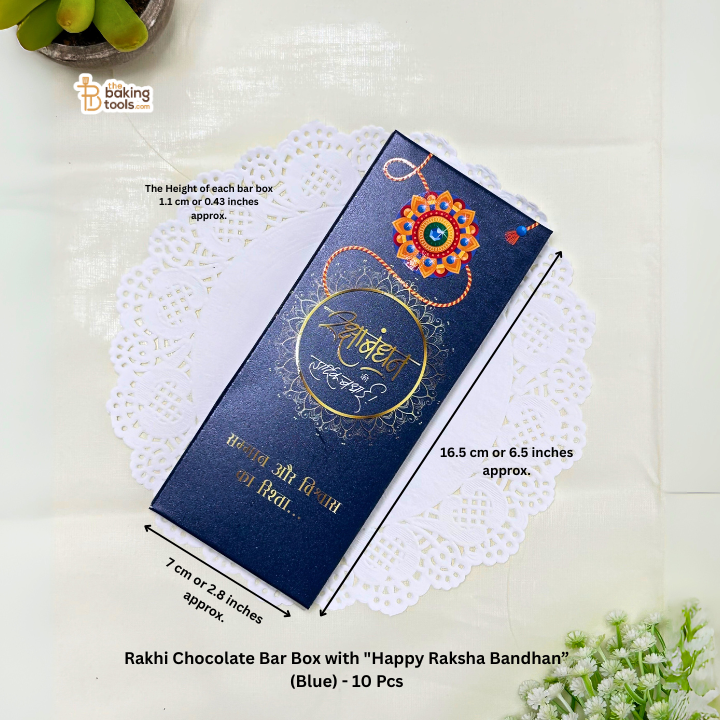 Rakhi Chocolate Bar Box with 