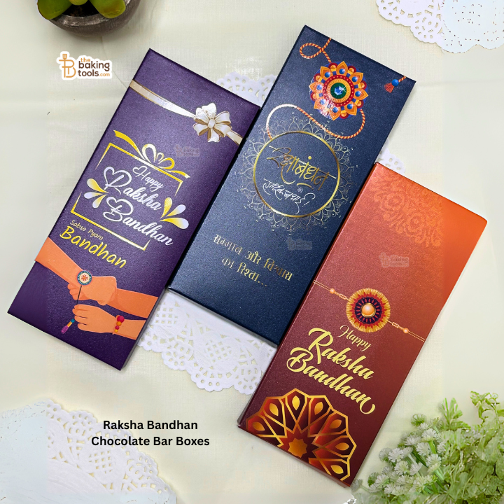 Rakhi Chocolate Bar Box with 
