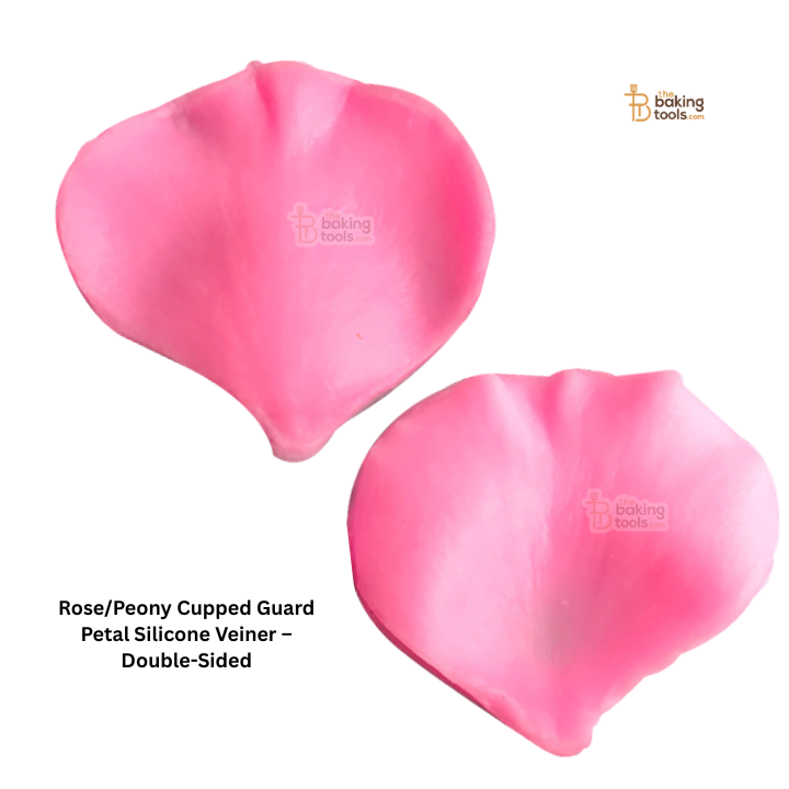 Rose/Peony Cupped Guard Petal Silicone Veiner – Double-Sided | #793
