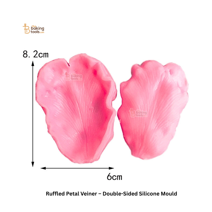 Ruffled Petal Veiner – Double-Sided Silicone Mould
