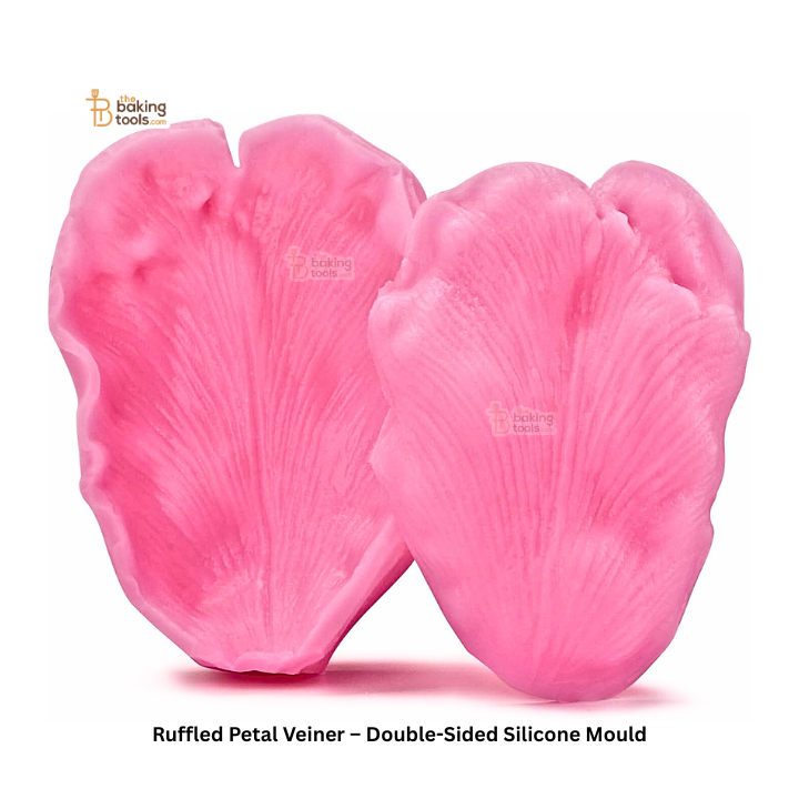 Ruffled Petal Veiner – Double-Sided Silicone Mould