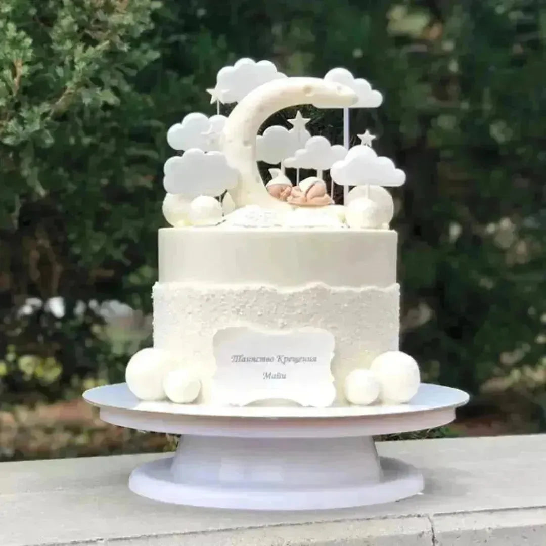 3 Cavity 3D Sleeping Baby Silicone Fondant Gum Paste Mould - thebakingtools.com