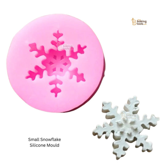 Snowflake silicone mould by The Baking Tools