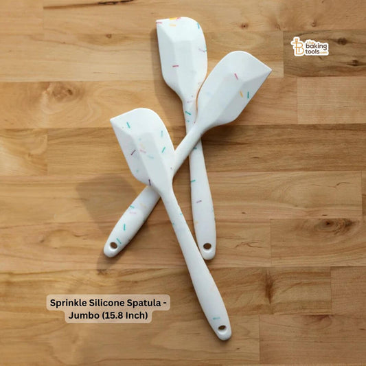 Sprinkle Silicone Spatula - Jumbo (15.8 Inch) _  measuring 15.8 inches