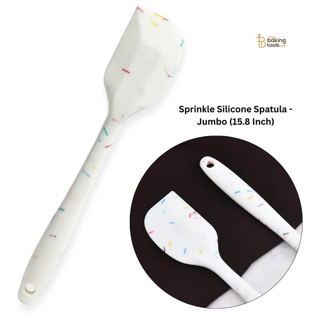 Sprinkle Design Silicone Spatula - Jumbo (15.8 Inch)