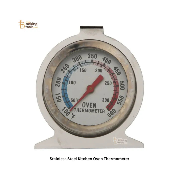 Stainless Steel Kitchen Oven Thermometer - thebakingtools.com