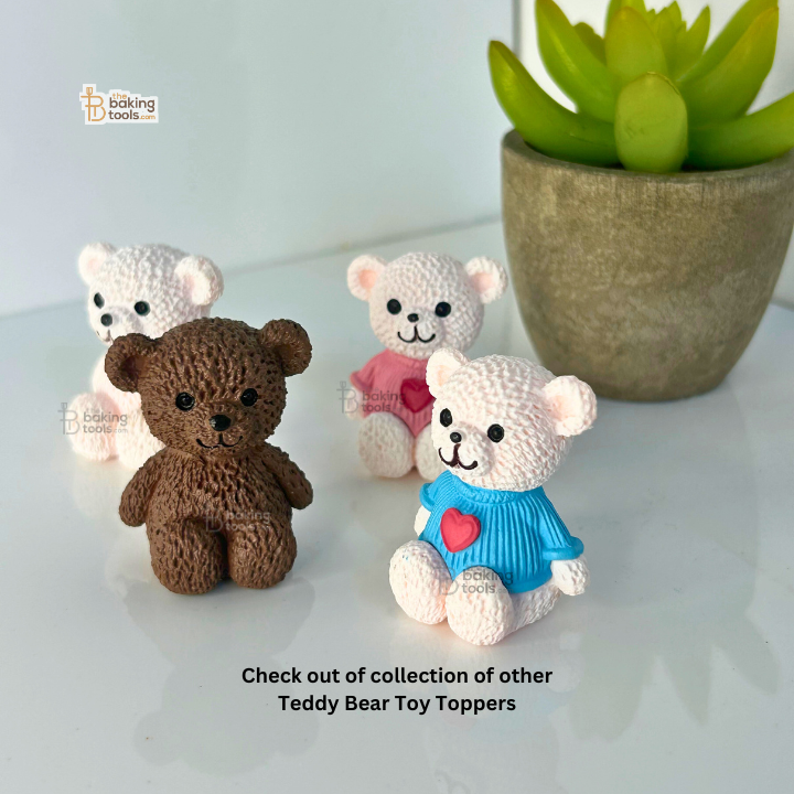 Teddy Bear Cake Topper Variety Collection