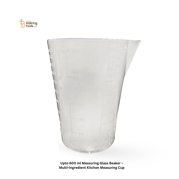 Upto 600 ml Measuring Glass Beaker – Multi-Ingredient Kitchen Measuring Cup