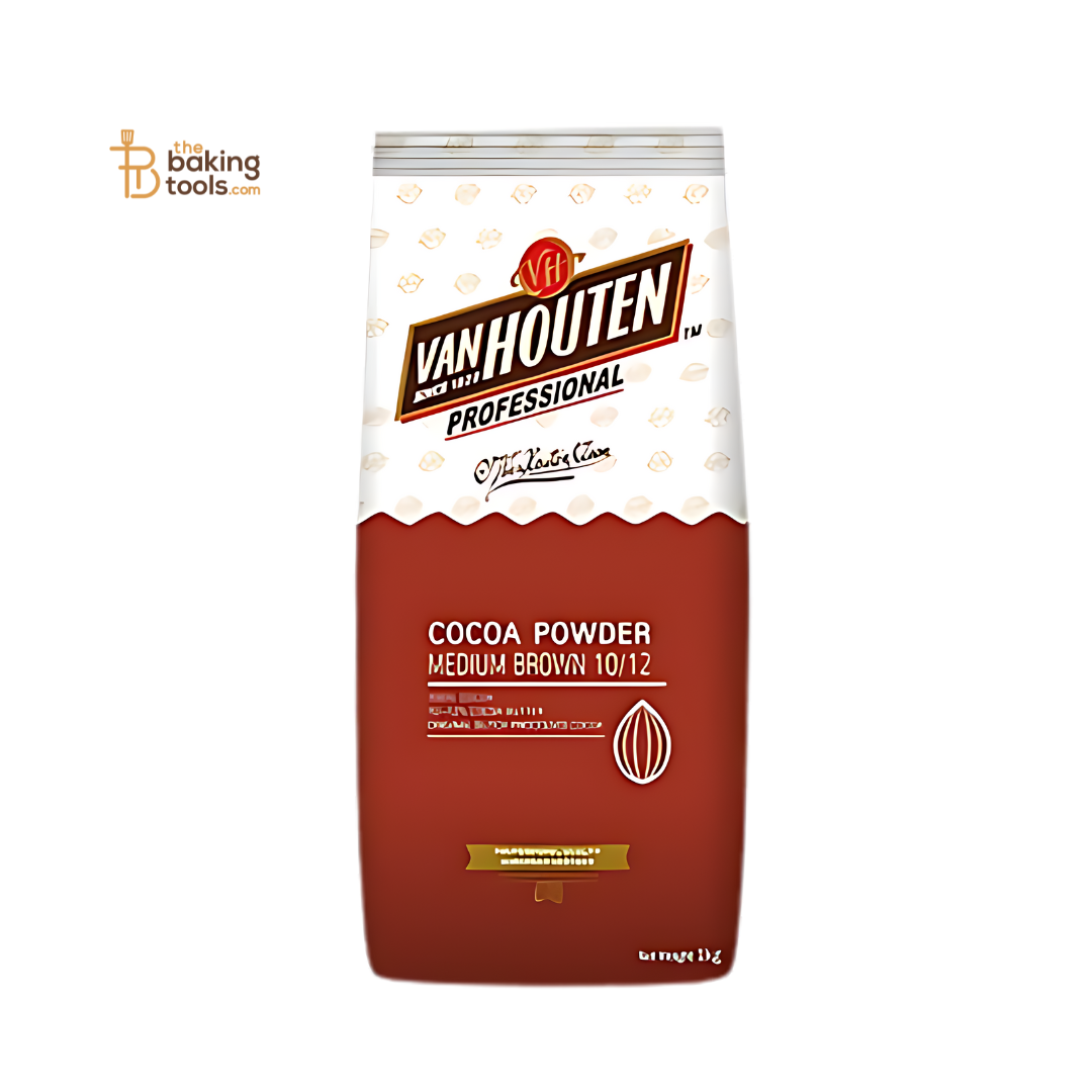 Van Houten (VHP) Cocoa Powder Medium Brown - 1 Kg by The Baking Tools