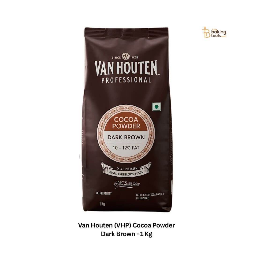 Van Houten (VHP) Cocoa Powder Dark Brown - 1 Kg front