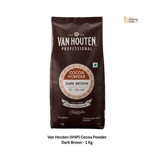 Van Houten (VHP) Cocoa Powder Dark Brown - 1 Kg front