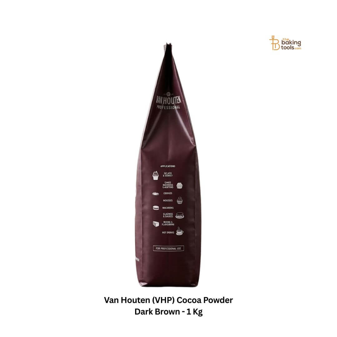 Van Houten (VHP) Cocoa Powder Dark Brown - 1 Kg side