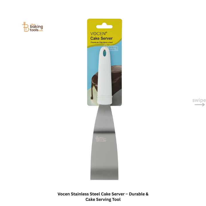 Vocen Stainless Steel Cake Server – Durable & Cake Serving Tool