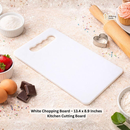 White kitchen cutting board _ The Bakinng Tools