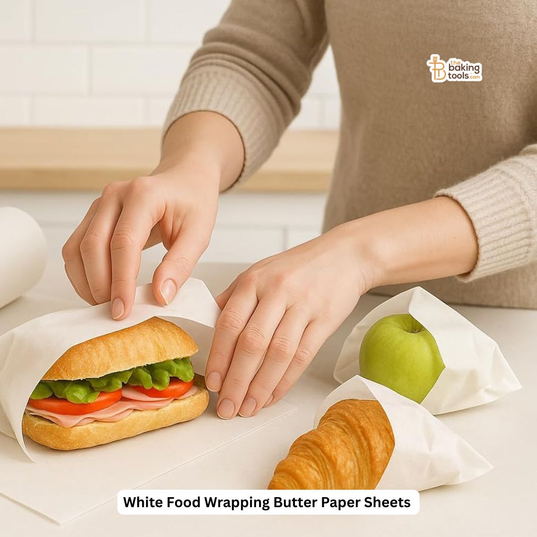 Plain White Oven Safe Food Wrapping Paper Roll – 11 meter