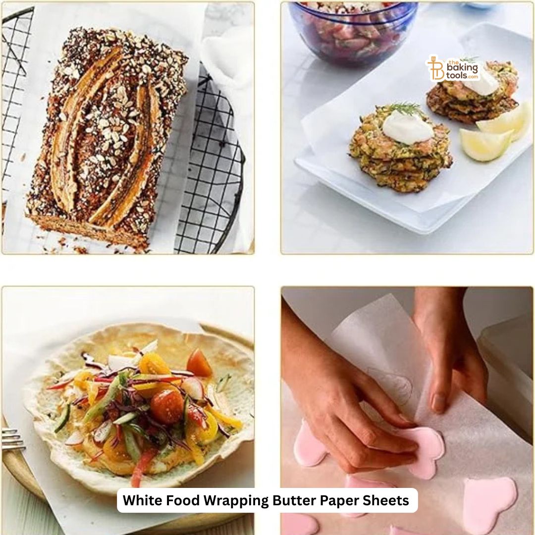 Plain White Oven Safe Food Wrapping Paper Roll – 11 meter