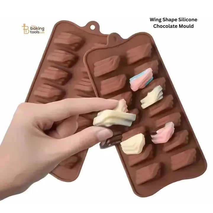Wing Shape Silicone Chocolate Mould - thebakingtools.com