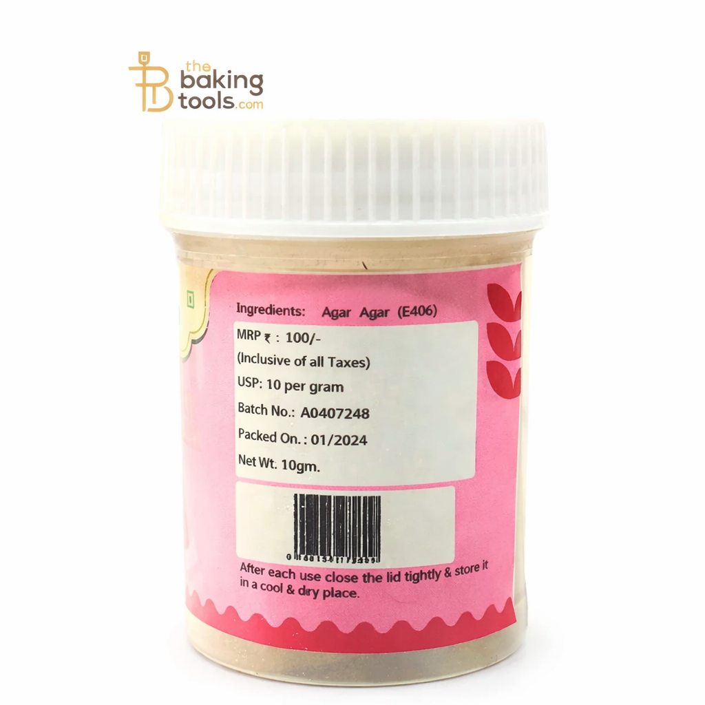 Geeto Agar Agar | Veg Alternative for Gelatin (10 grams)