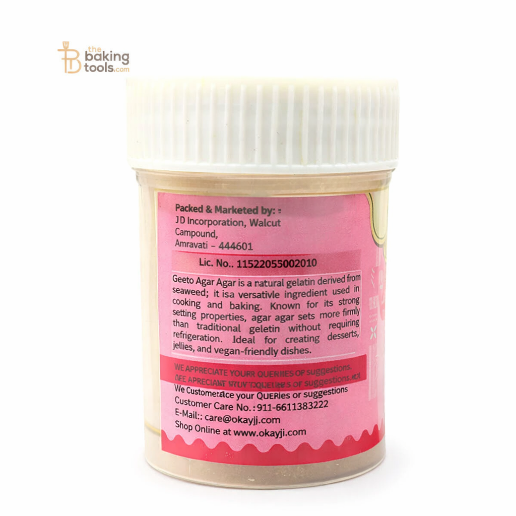 Geeto Agar Agar | Veg Alternative for Gelatin (10 grams)