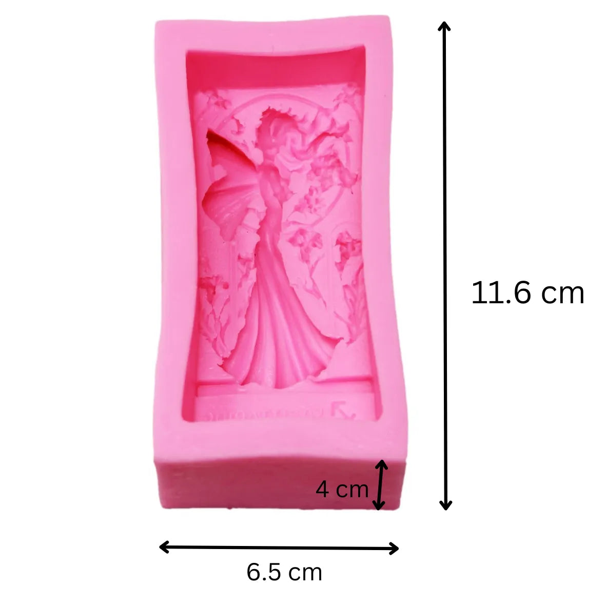 ANGEL 1 Silicone Fondant Gum Paste Mould - thebakingtools.com