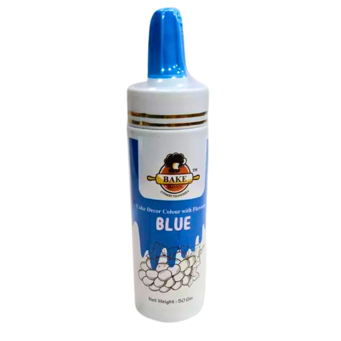 Blue - Bake Haven Edible Puff/Dust Colour - 50 gram - thebakingtools.com