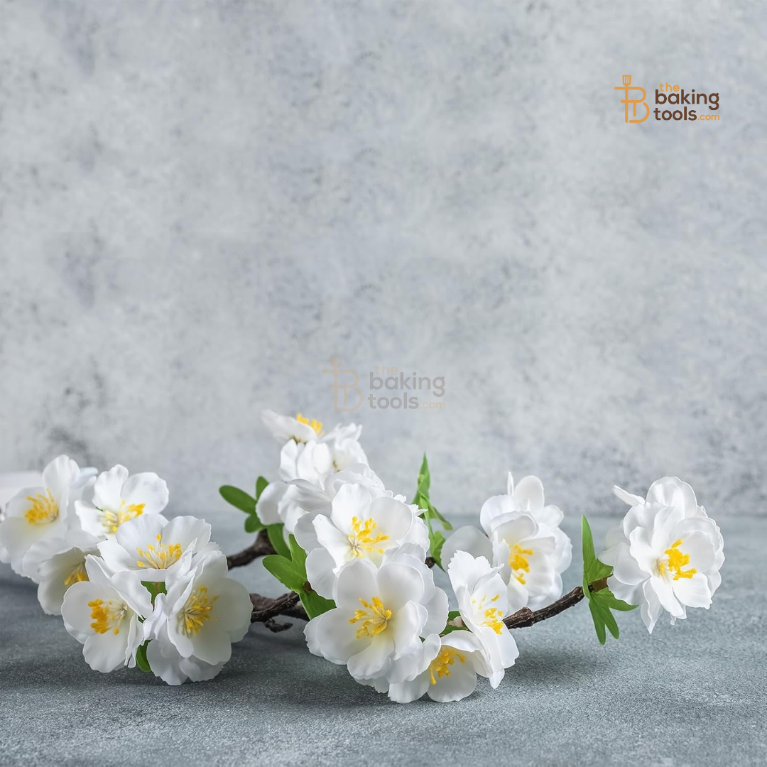 Blue - 150 Pcs Double Headed Pearlized Artificial Flower Stamens Pollens – 5.5cm for Sugar Flowers, Cake Decoration & Craft Making