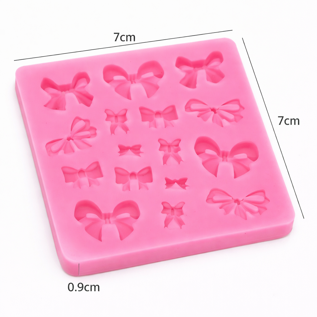 Bow Shapes - Silicone Fondant Gum Paste Mould | Trending Fondant Mould