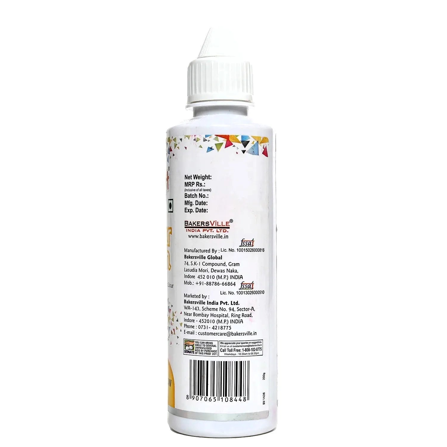 Colourmist Colour Splash (Golden Yellow), 200g - thebakingtools.com