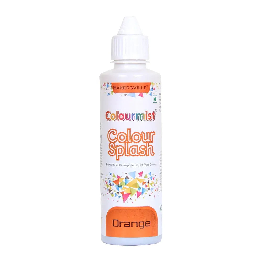 Colourmist Colour Splash (Orange),200gm - thebakingtools.com